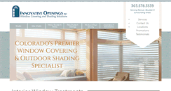 Desktop Screenshot of innovativeopenings.com